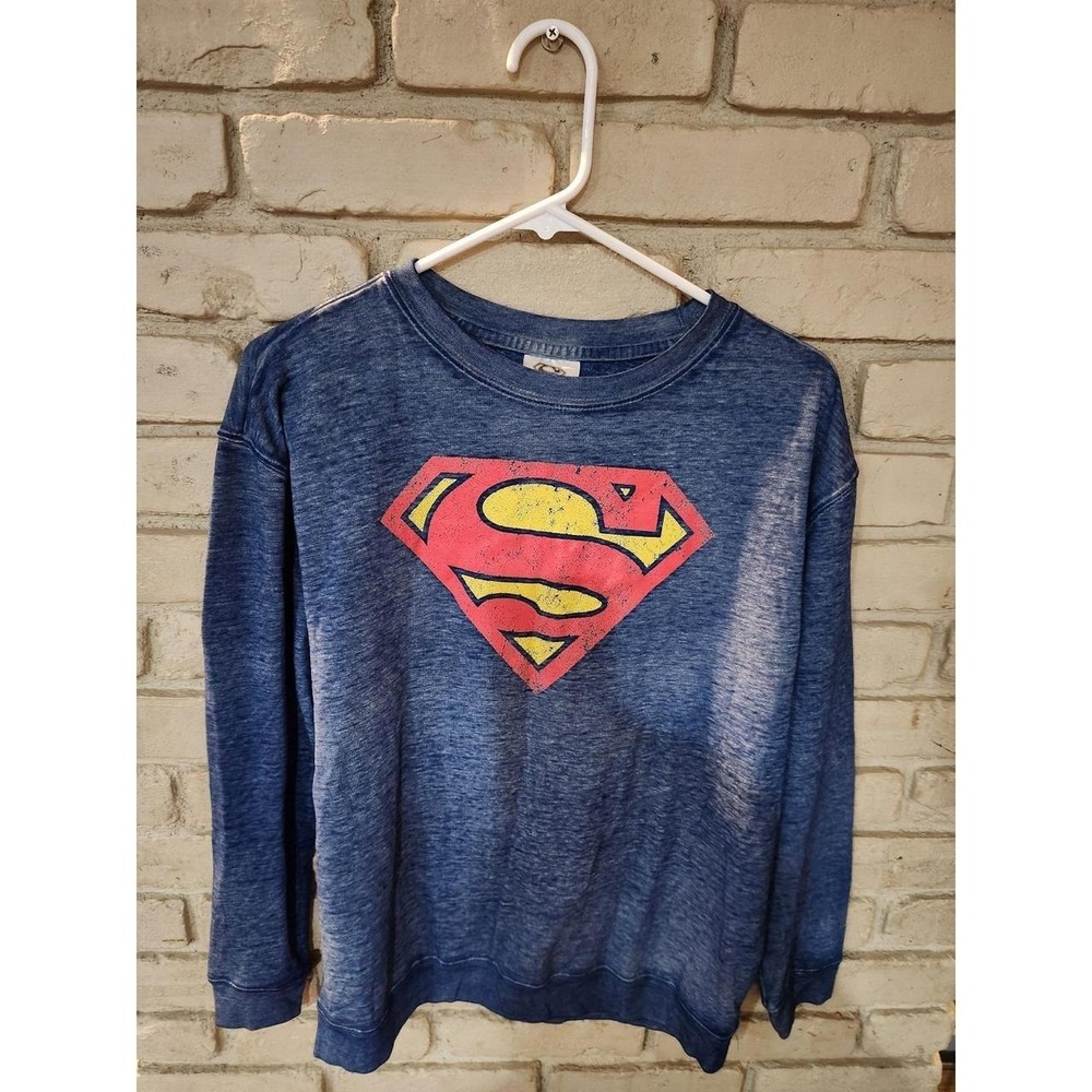 Vintage Style Women's Superman Sweater